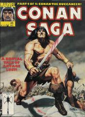 Conan Saga #45 (1990) Comic Books Conan Saga Prices