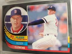 Roger Clemens #10 Baseball Cards 1991 Fleer All Stars Prices