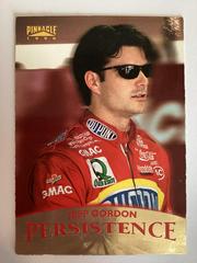Jeff Gordon - Persistence [gold] #72 Racing Cards 1996 Pinnacle Prices