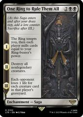 One Ring to Rule Them All #102 Magic Lord of the Rings Prices