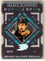 Benoit Olivier Groulx [Spectrum] #RG-BO Hockey Cards 2021 Upper Deck Black Diamond Rookie Gems Prices