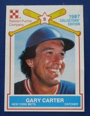 Gary Carter #9 Baseball Cards 1987 Ralston Purina Prices