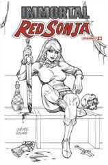 Immortal Red Sonja [Linsner Sketch] Comic Books Immortal Red Sonja Prices