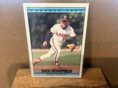 Richard Schofield #44 Baseball Cards 1992 Donruss Prices