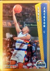 Chris Jackson #14 Basketball Cards 1992 Fleer Prices