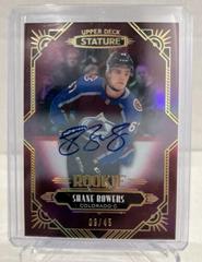 Shane Bowers [Red Autograph] Hockey Cards 2020 Upper Deck Stature Prices
