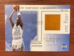 Michael Jordan Basketball Cards 2001 Upper Deck Ovation MJ UNC Championship Commemoratives Floor Prices