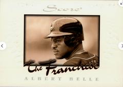 Albert Belle #6 Baseball Cards 1997 Panini Score the Franchise Prices