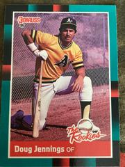 Doug Jennings Baseball Cards 1988 Donruss Rookies Prices