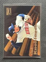 Chuck Knoblauch #72 Baseball Cards 1996 Zenith Prices