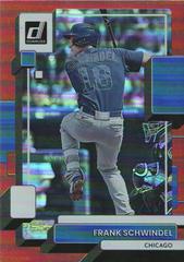 Frank Schwindel [Holo Red] Baseball Cards 2022 Panini Donruss Prices