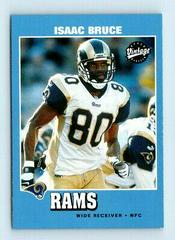 Isaac Bruce #140 Football Cards 2001 Upper Deck Vintage Prices