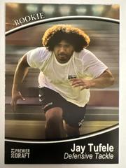 Jay Tufele #8 Football Cards 2021 Sage Premier Draft Prices