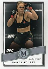 Ronda Rousey #10 Ufc Cards 2016 Topps UFC Museum Collection Prices