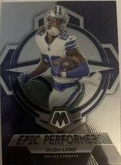 CeeDee Lamb #EP-CL Football Cards 2023 Panini Mosaic Epic Performers Prices