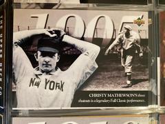 Christy Mathewson #104 Baseball Cards 1994 Upper Deck All Time Heroes Prices