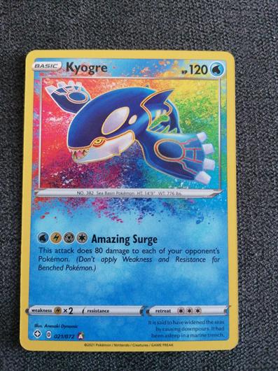 Kyogre | Ungraded | Pokemon Shining Fates