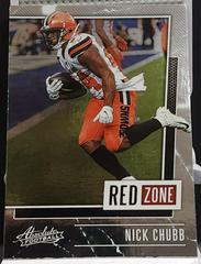 Nick Chubb #RZ-NC Football Cards 2020 Panini Absolute Red Zone Prices