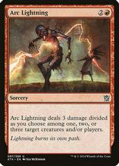 Arc Lightning [Foil] Magic Khans of Tarkir Prices