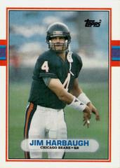 Jim Harbaugh #91T Football Cards 1989 Topps Traded Prices