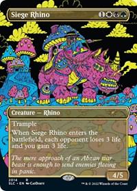 Siege Rhino [Foil] #2014 Magic Secret Lair 30th Anniversary