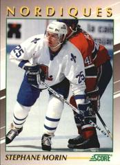 Stephane Morin Hockey Cards 1991 Score Young Superstars Prices