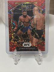 Tyron Woodley [Red Disco] Ufc Cards 2021 Panini Select UFC Prices
