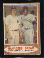 M. Mantle, W. Mays Baseball Cards 1962 Topps Prices