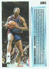 Side 2 | Dennis Rodman Basketball Cards 1992 Upper Deck Award Winner Hologram