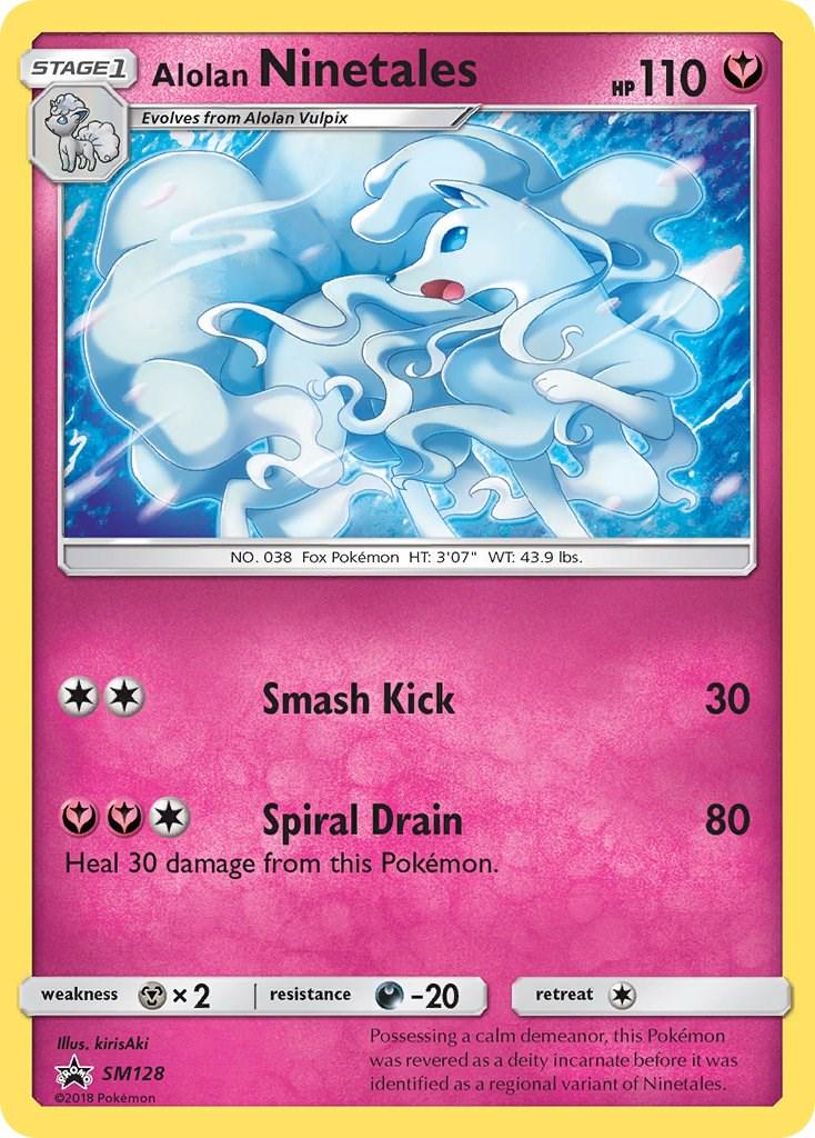 Alolan Ninetales #SM128 Pokemon Promo