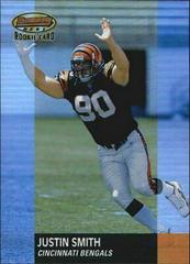 Justin Smith #160 Football Cards 2001 Bowman's Best Prices