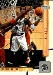 Gerald Wallace #370 Basketball Cards 2001 Upper Deck Prices