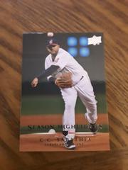 C.C. Sabathia #732 Baseball Cards 2008 Upper Deck Prices