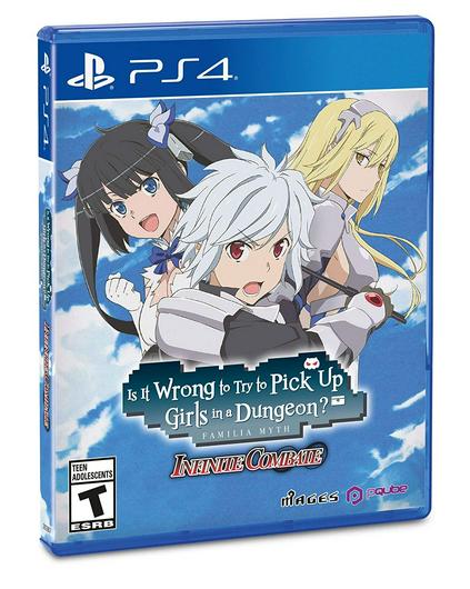 Is It Wrong to Try to Pick Up Girls in A Dungeon: Infinite Combat Cover Art