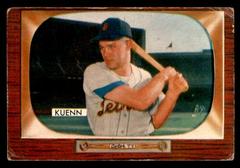 Harvey Kuenn [Corrected] #132 Baseball Cards 1955 Bowman Prices