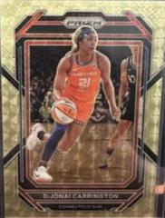 DiJonai Carrington [Gold Vinyl] #1 Basketball Cards 2023 Panini Prizm WNBA Prices