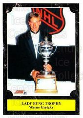 Wayne Gretzky [English] #324 Hockey Cards 1991 Score Canadian Prices