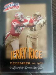 Jerry Rice #24 Football Cards 1997 Fleer Million Dollar Moments Prices
