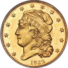 1832 [13 STARS BD-1] Coins Capped Bust Half Eagle Prices