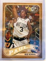 Chris Paul [Checklist] #25 Basketball Cards 2005 Press Pass Old School Prices