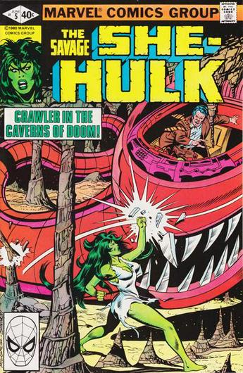 Savage She-Hulk #5 (1980) Cover Art