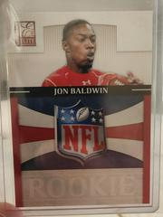 Jon Baldwin #5 Football Cards 2011 Panini Donruss Elite Prices