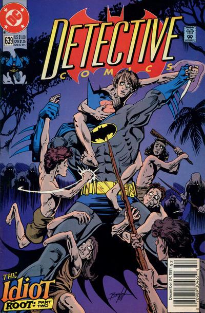 Detective Comics [Newsstand] #639 (1991) Comic Books Detective Comics