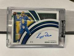 Kenny Pickett [Emerald] #RA-KPI Football Cards 2022 Panini Immaculate Collegiate Rookie Autographs Prices