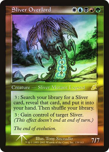 Sliver Overlord [Foil] #139 Magic Scourge