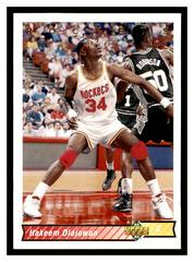 Hakeem Olajuwon Basketball Cards 1992 Upper Deck Prices