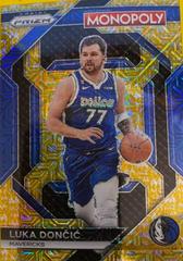 Luka Doncic [Gold Millionaire Shimmer] #PS3 Basketball Cards 2023 Panini Prizm Monopoly All-Star Prices