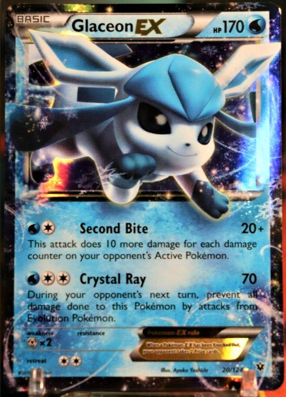 Glaceon EX #20 Prices | Pokemon Fates Collide | Pokemon Cards