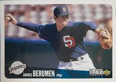 Andres Beruman #293 Baseball Cards 1996 Collector's Choice Prices