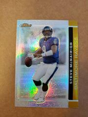 Steve McNair [Gold Refractor] Football Cards 2007 Topps Finest Prices